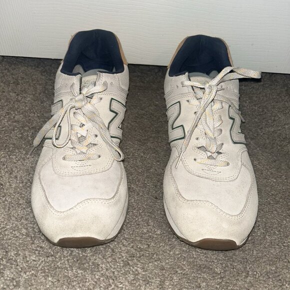 New Balance 574 Taupe Caramel Low Too Athletic Sneakers Men Size 12 main image 7